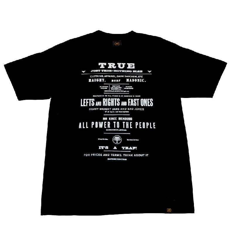 Super Sale Mens True Old Ad T-Shirt Black