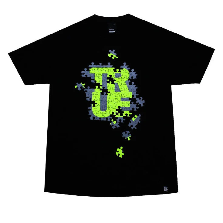 Big Discounts Mens True Puzzle T-Shirt Black