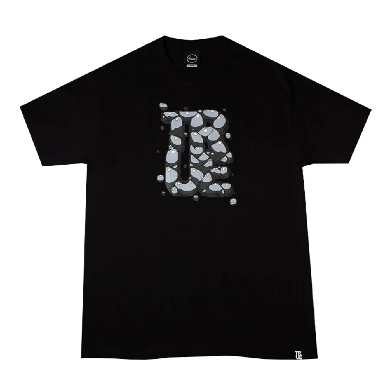 Price Drop Mens True Rocks T-Shirt Black