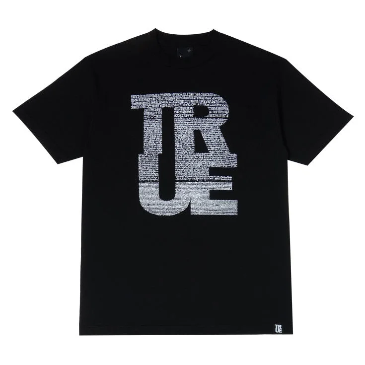 Weekend Savings Spectacular Mens True Rosetta T-Shirt Black