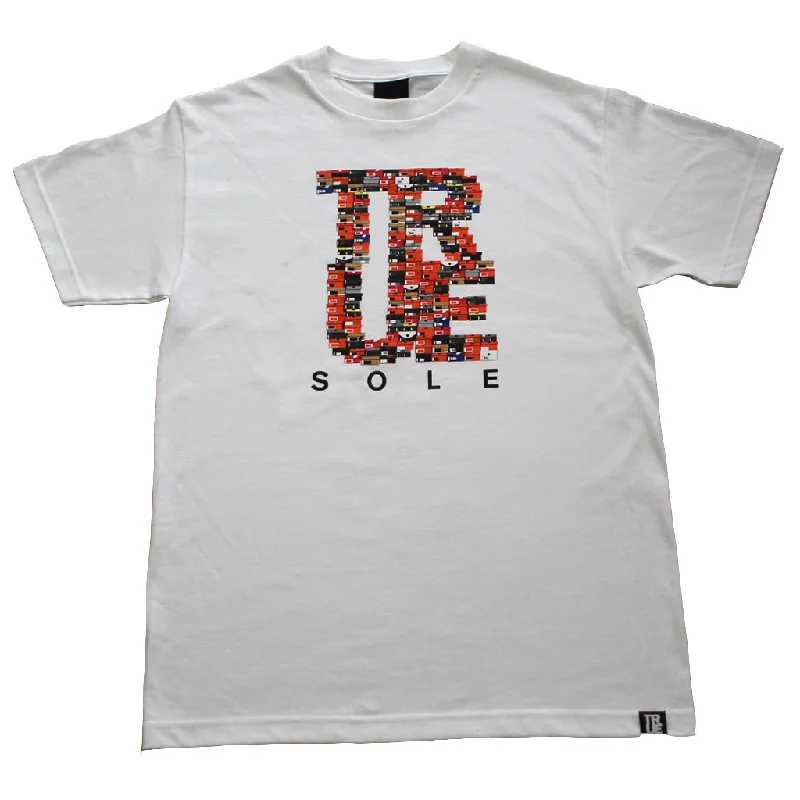 While Supplies Last Mens True Sole 3 T-Shirt White