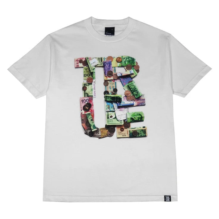 Unbeatable Deal Mens True Travel Loot T-Shirt White