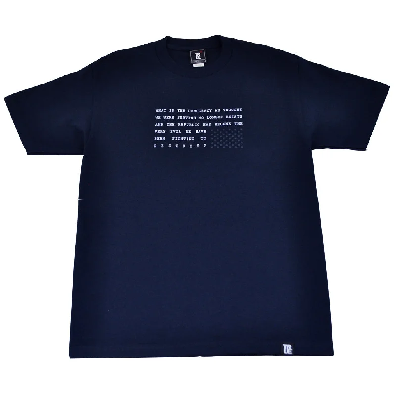 New Deals Mens True What If T-Shirt Navy