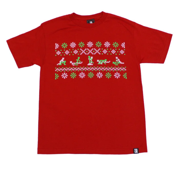 Loyalty Reward Mens True XXX-Mas T-Shirt Red