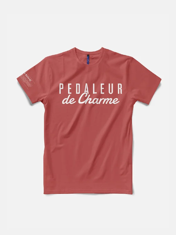 Weekend Deals to Brighten Your Day Pedaleur de Charme - T-shirt - Coral