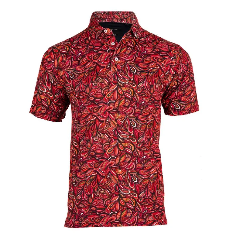 Buy More, Save More RED MAPLE MEN'S GOLF T-SHIRT