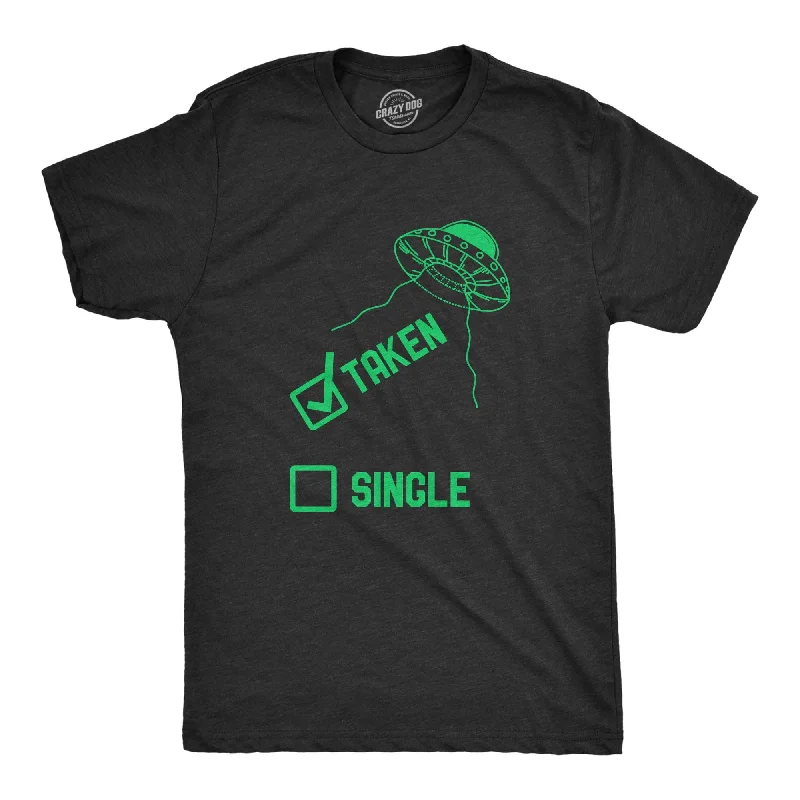 Weekend Discounts to Savor Taken Single UFO Men's T Shirt