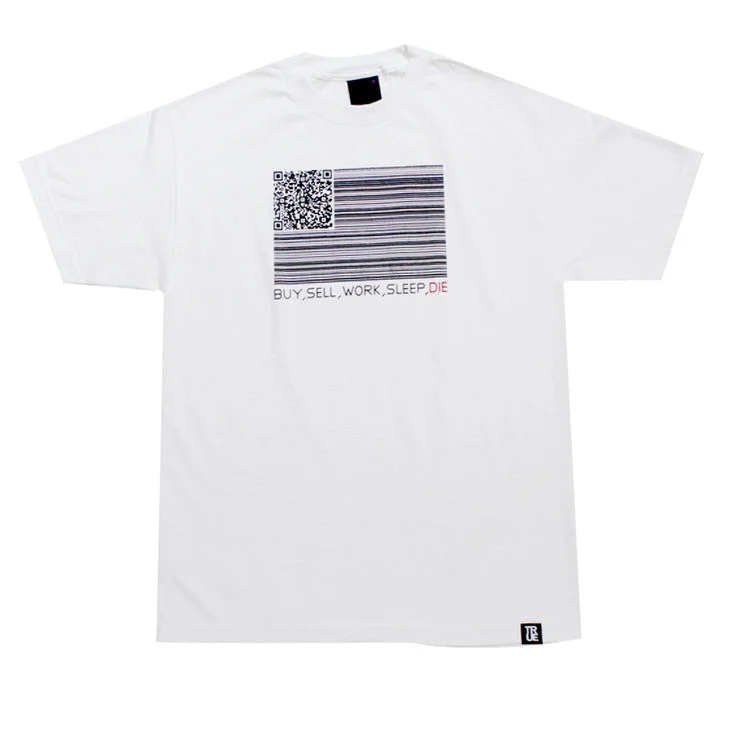 Overstock True Mens Buy Sell Die T-Shirt White