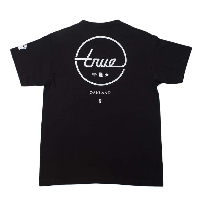 Instant Discount True Men's Circle Darkside Oakland T-Shirt Black