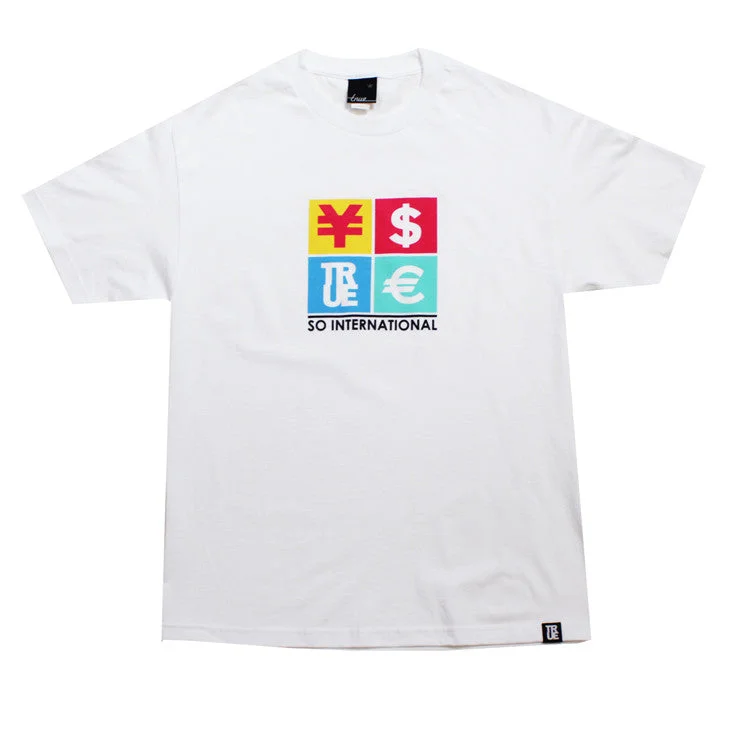 Midnight Madness True Mens Currency T-Shirt White