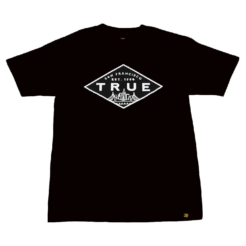 Value Deals True Mens Established Basic T-Shirt Black