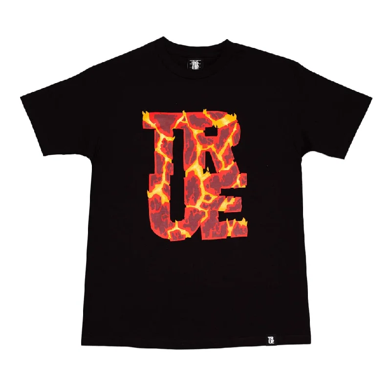 Deal Explosion True Men's Logo Warming T-Shirt Black