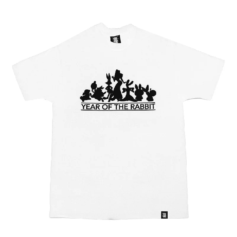 Seasonal Clearance True Men's Year of the Rabbit T-Shirt White