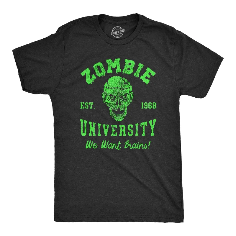 Savings Soar This Weekend Zombie University Men's T Shirt